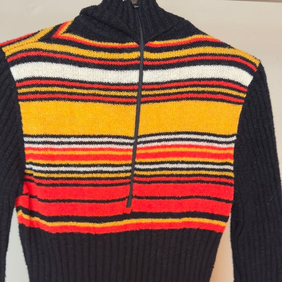 Vintage 70s Terry A-Line Dress - Picture 7 of 9